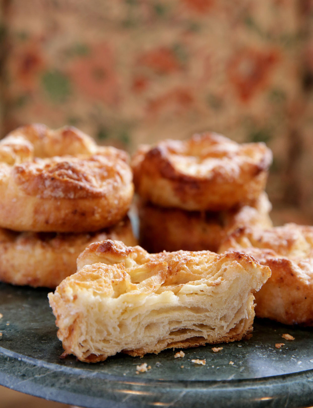 Kouign-amann is a rich, dense pastry.